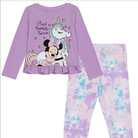 Disney Little Girls BestFriends Minnie Legging Set - Picture 8 of 13